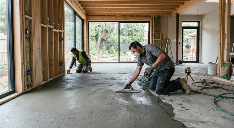 Our team working on Concrete Installation projects in Ann Arbor, MI