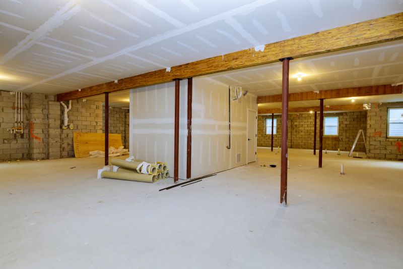 Basement Concrete Installation in New Boston, MI