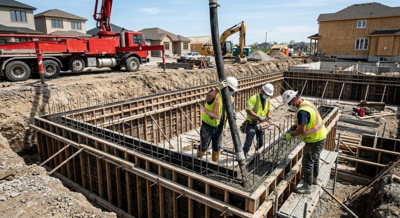 Basement Concrete Pouring in Ann Arbor, MI