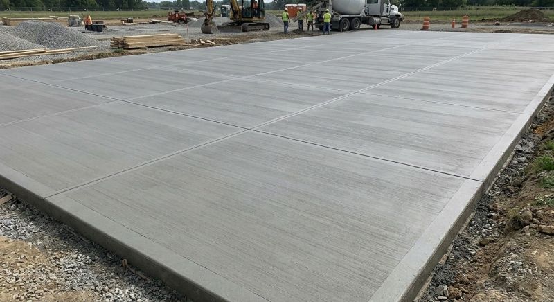 Commercial Slab Construction in Washtenaw County, MI