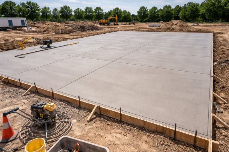 Commercial Slab Installation in Manchester, MI