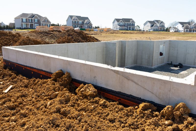 Concrete Foundation Installation in New Boston, MI