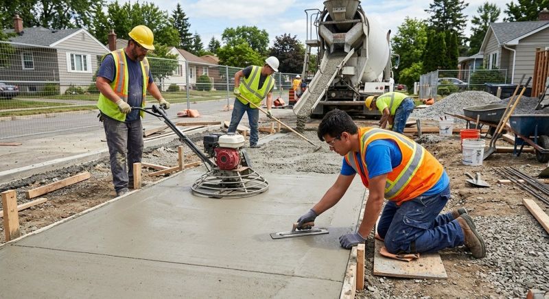 Concrete Service in Saline, MI