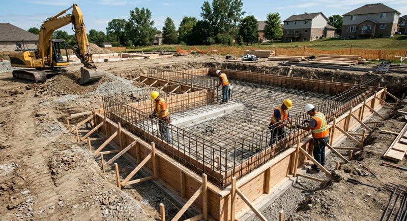Foundation Construction in Clinton, MI