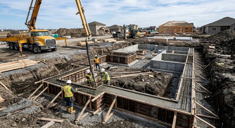 Home Foundation Installation in Hartland, MI